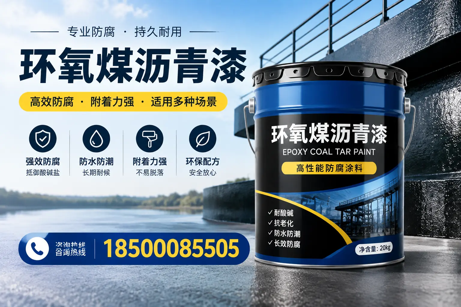 环氧煤沥青漆在不同气候条件下的表现分析,庆阳适用性